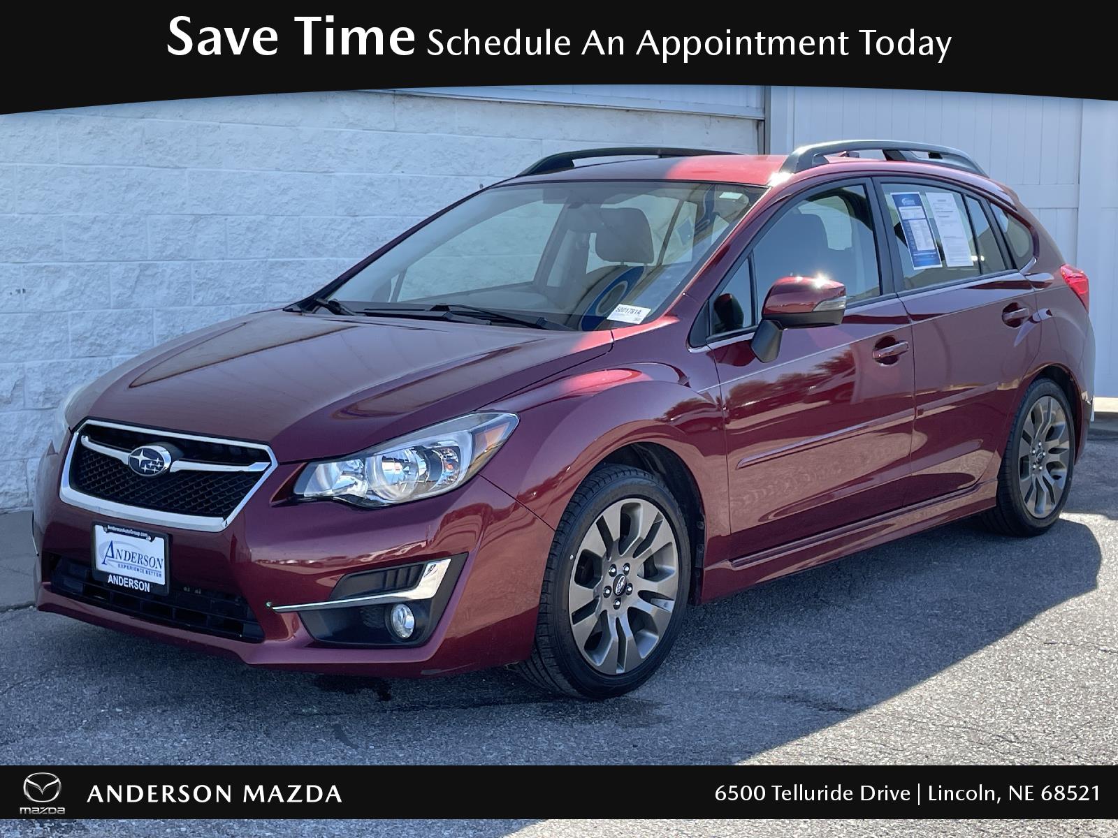 Used 2016 Subaru Impreza Wagon 2.0i Sport Limited Stock: 5001781A