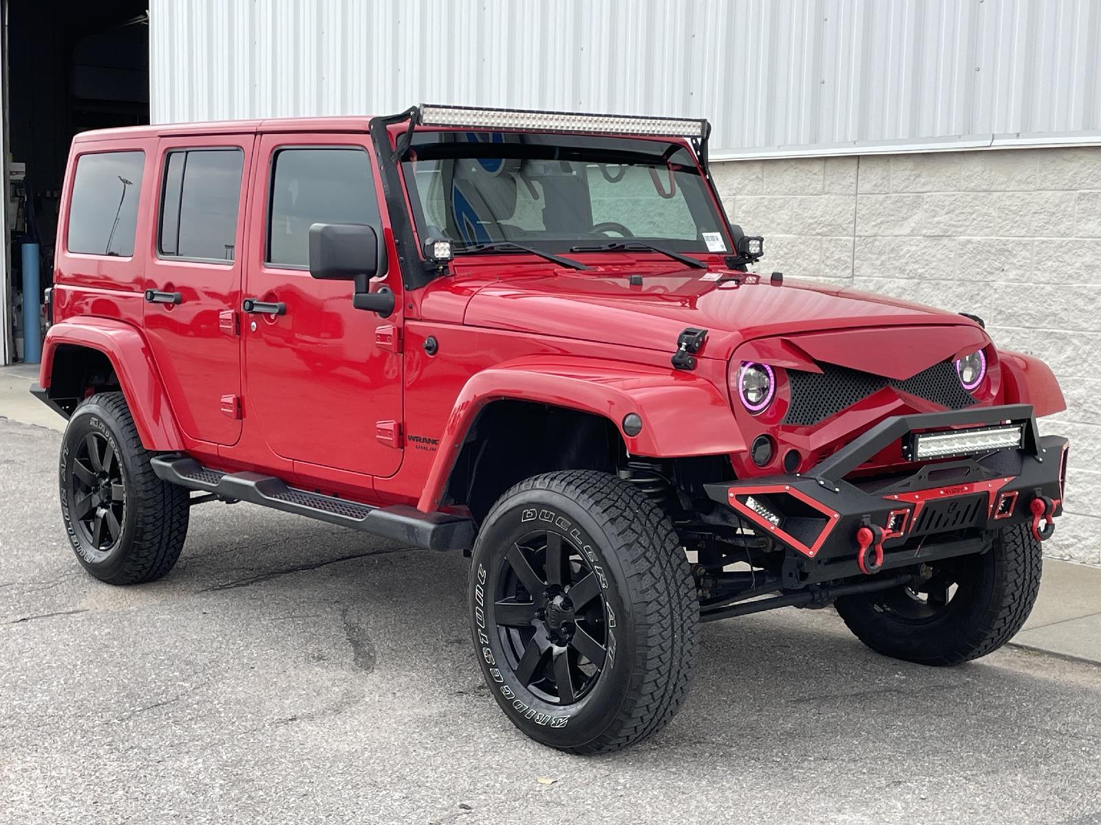 Used 2014 Jeep Wrangler Unlimited Sahara SUV for sale in Lincoln NE