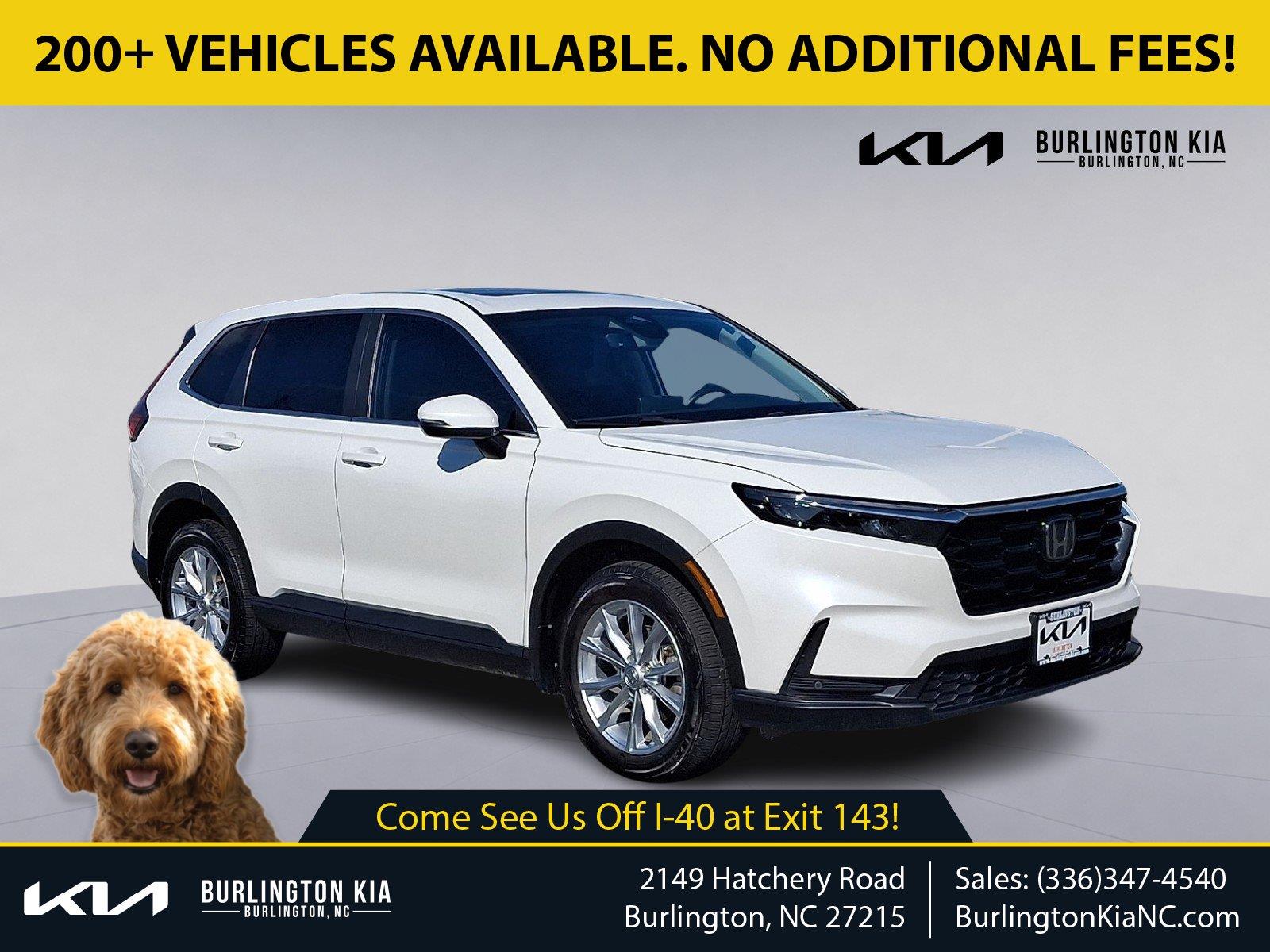 Platinum White Pearl 2024 Honda CR-V SUV / Crossover All-Wheel Drive Continuously Variable Transmission