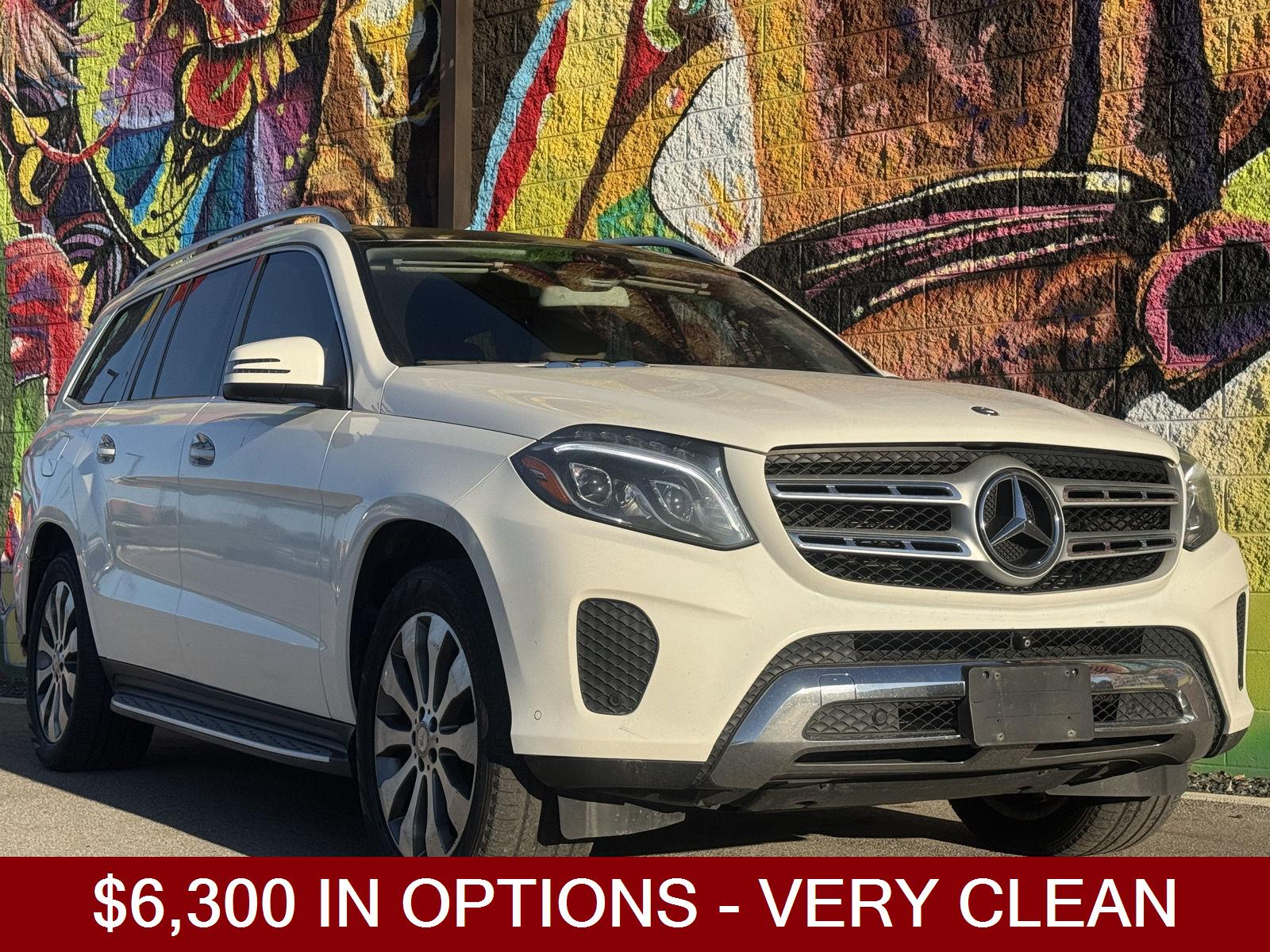 Polar White 2017 Mercedes-Benz GLS 450 4MATIC SUV / Crossover All-Wheel Drive Automatic