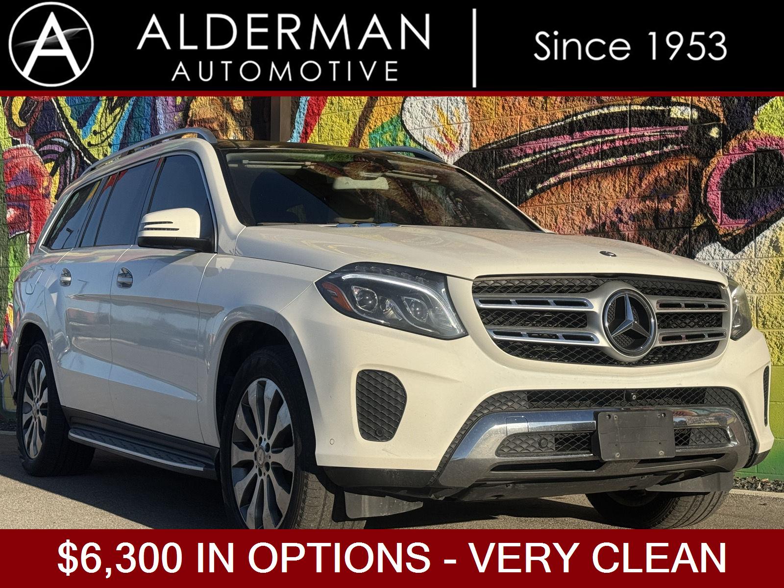 Polar White 2017 Mercedes-Benz GLS 450 4MATIC SUV / Crossover All-Wheel Drive Automatic