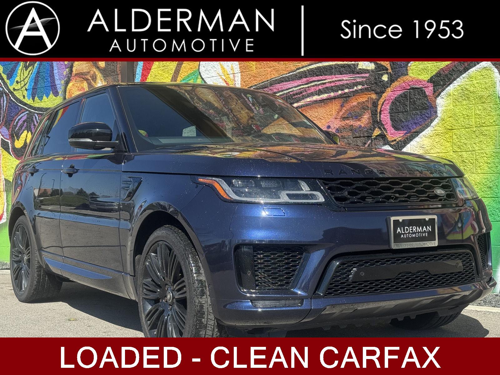 Loire Blue Metallic 2019 Land Rover Range Rover Sport V8 Supercharged Dynamic 4WD SUV / Crossover All-Wheel Drive Automatic