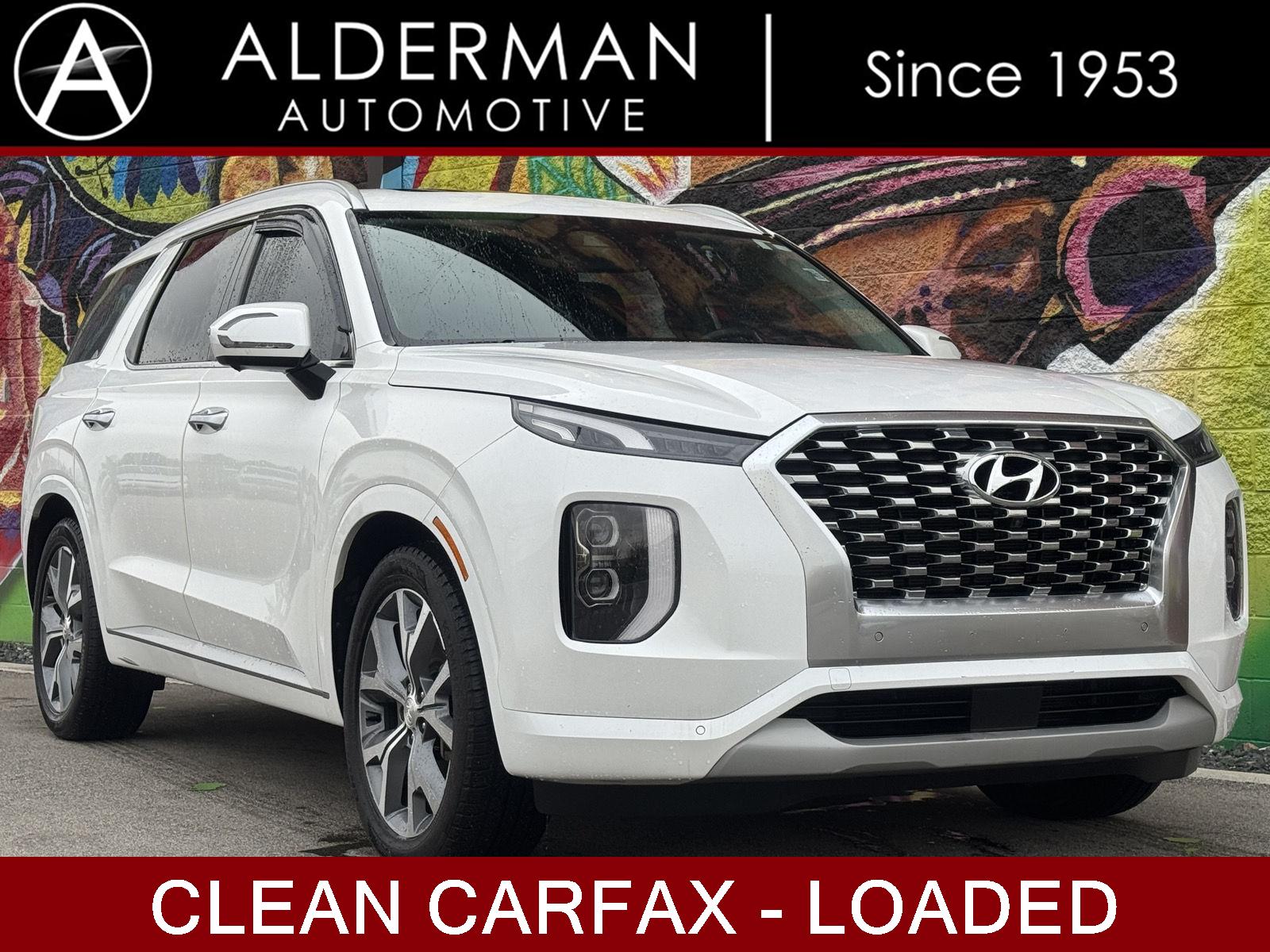 Hyper White 2021 Hyundai Palisade Limited FWD SUV / Crossover Front-Wheel Drive Automatic