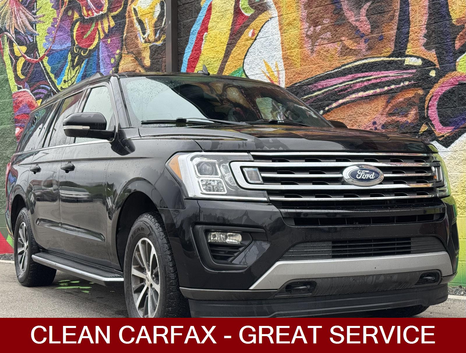 Agate Black 2021 Ford Expedition MAX XLT 4WD SUV / Crossover Four-Wheel Drive Automatic