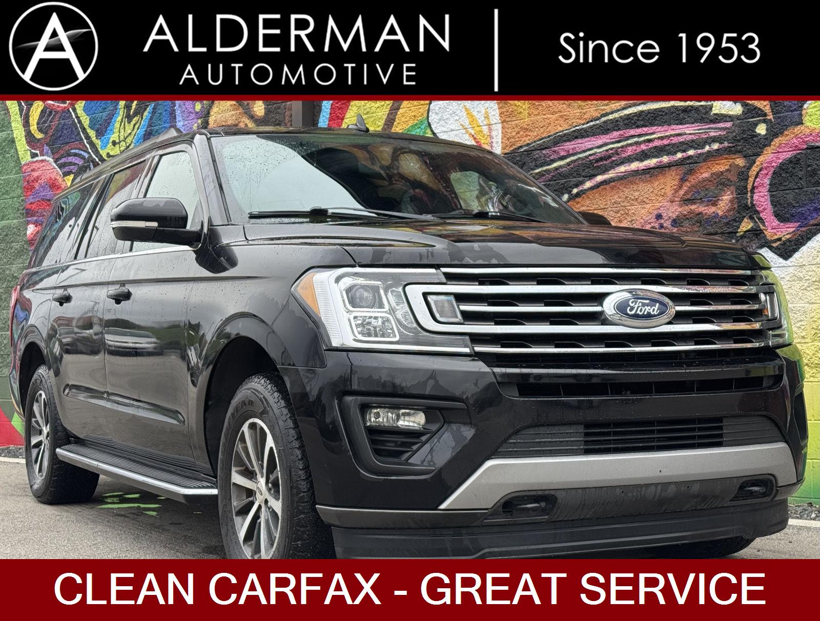 Agate Black 2021 Ford Expedition MAX XLT 4WD SUV / Crossover Four-Wheel Drive Automatic