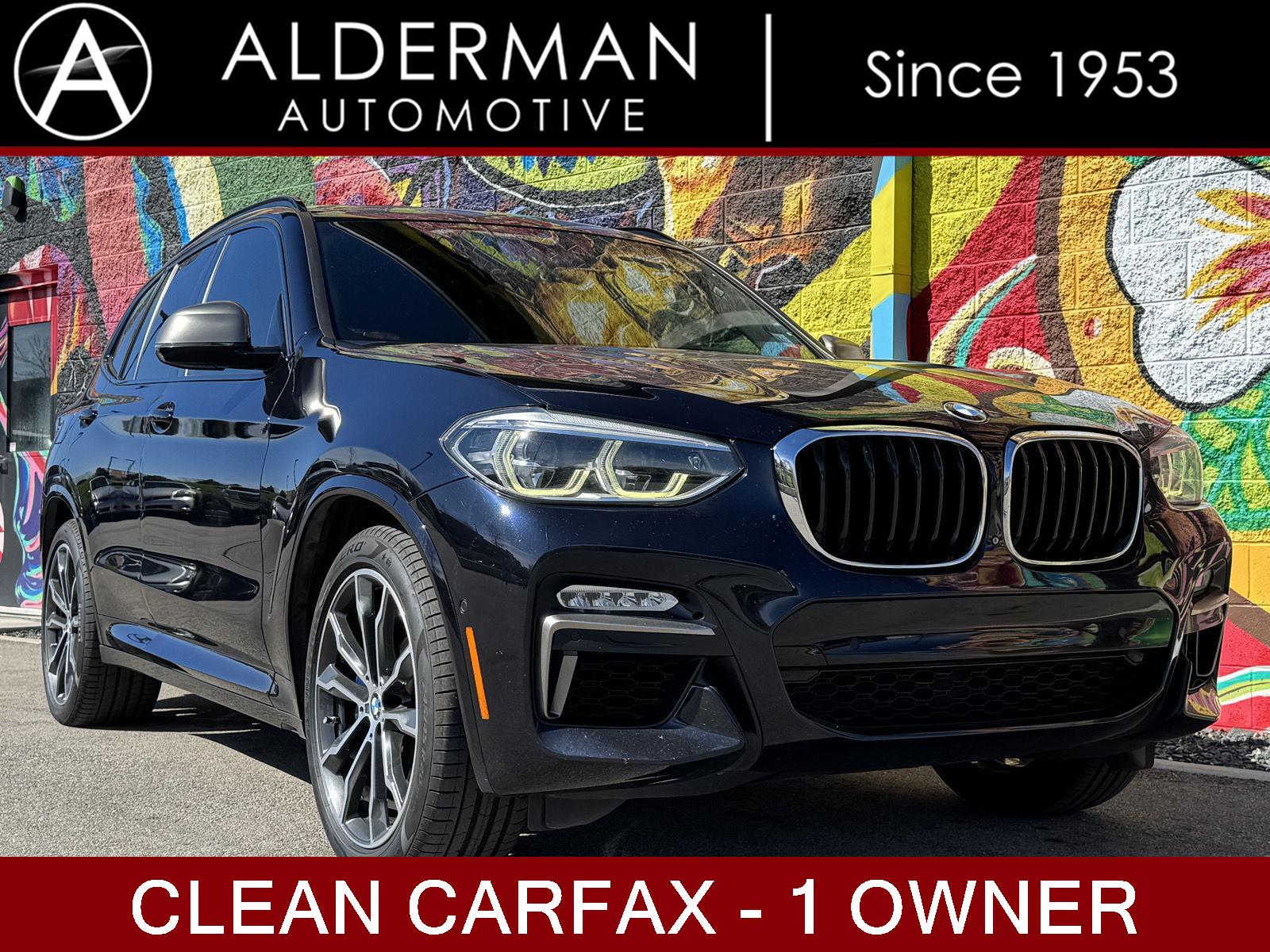 Carbon Black Metallic 2018 BMW X3 M40i AWD SUV / Crossover All-Wheel Drive Automatic