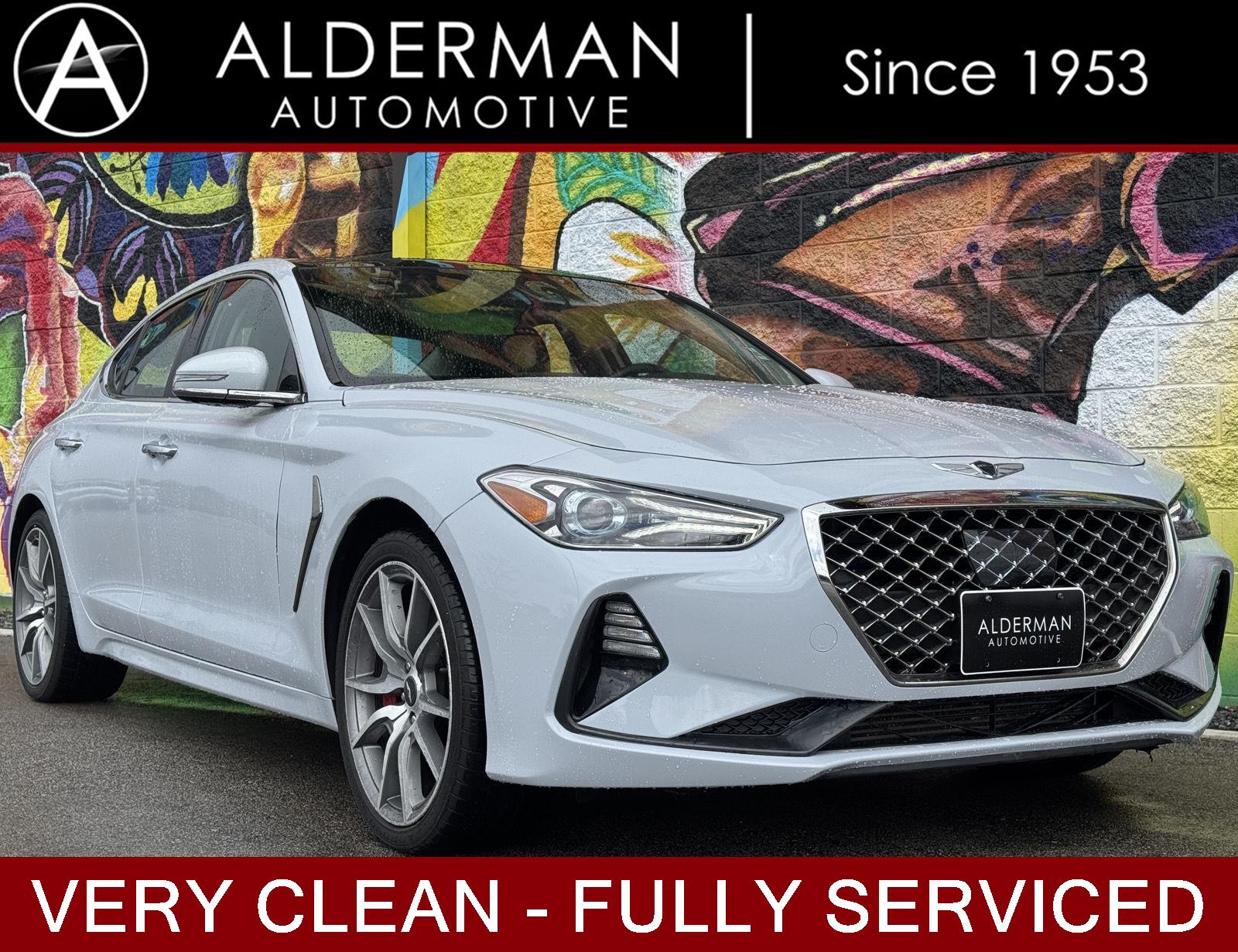 Siberian Ice 2020 Genesis G70 3.3T RWD Sedan Rear-Wheel Drive Automatic