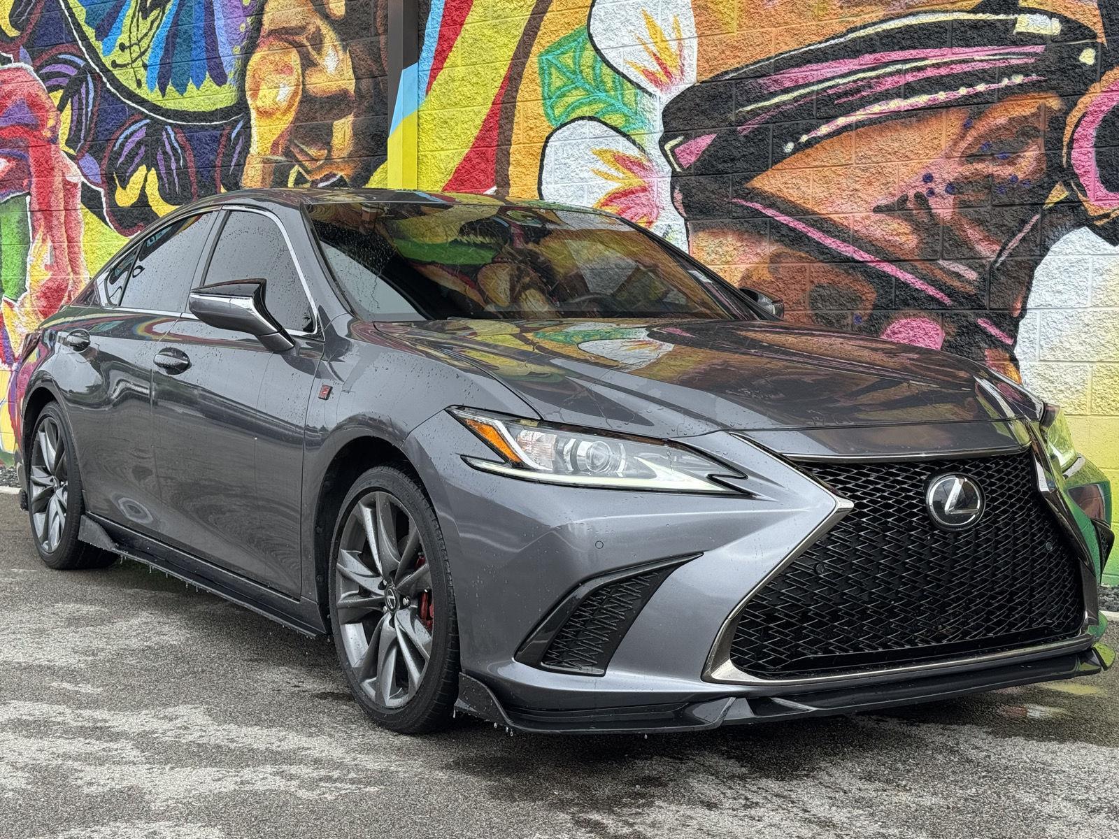 Nebula Gray Pearl 2021 Lexus ES 350 F Sport FWD Sedan Front-Wheel Drive 8-Speed Automatic