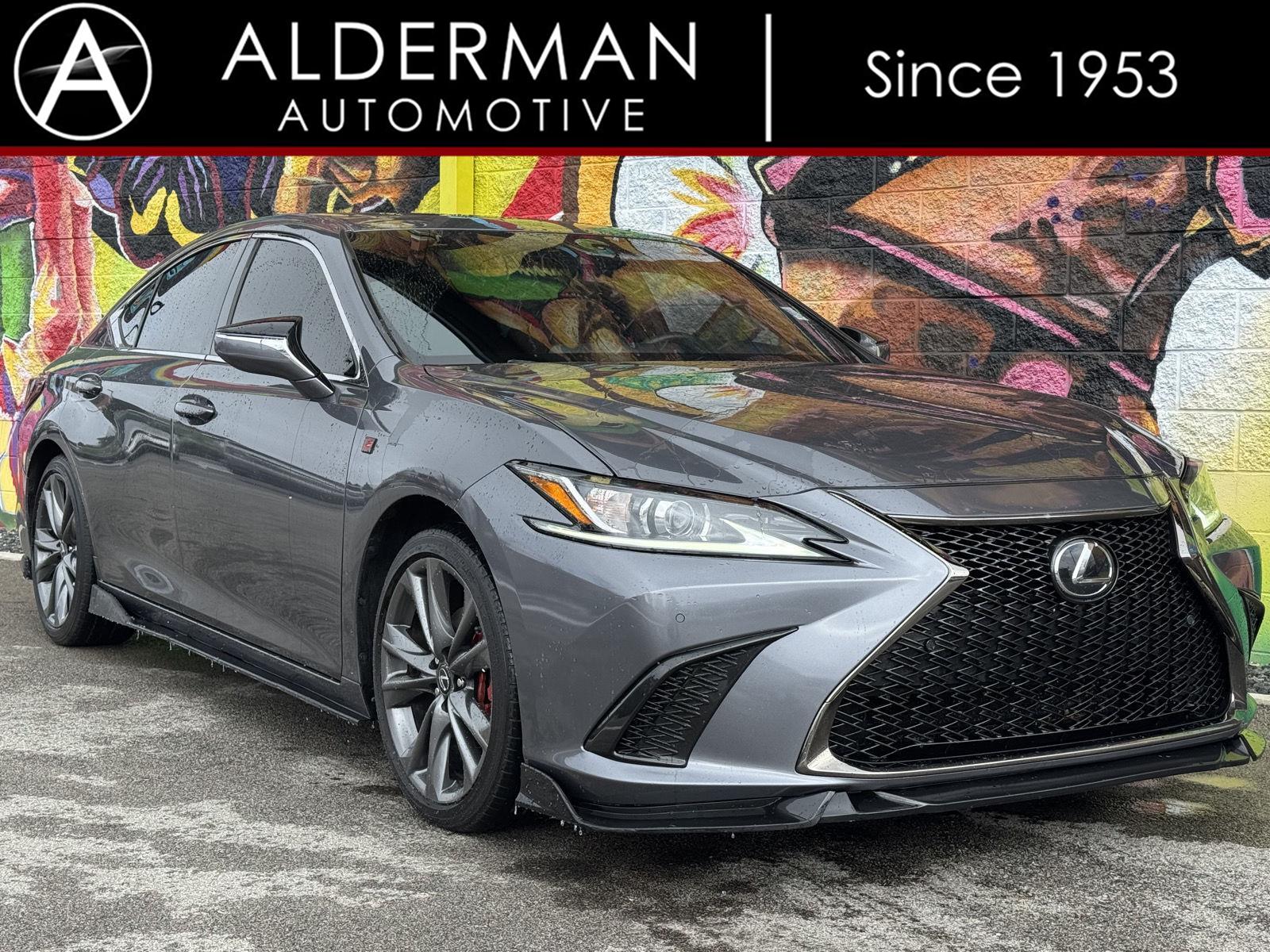 Nebula Gray Pearl 2021 Lexus ES 350 F Sport FWD Sedan Front-Wheel Drive 8-Speed Automatic