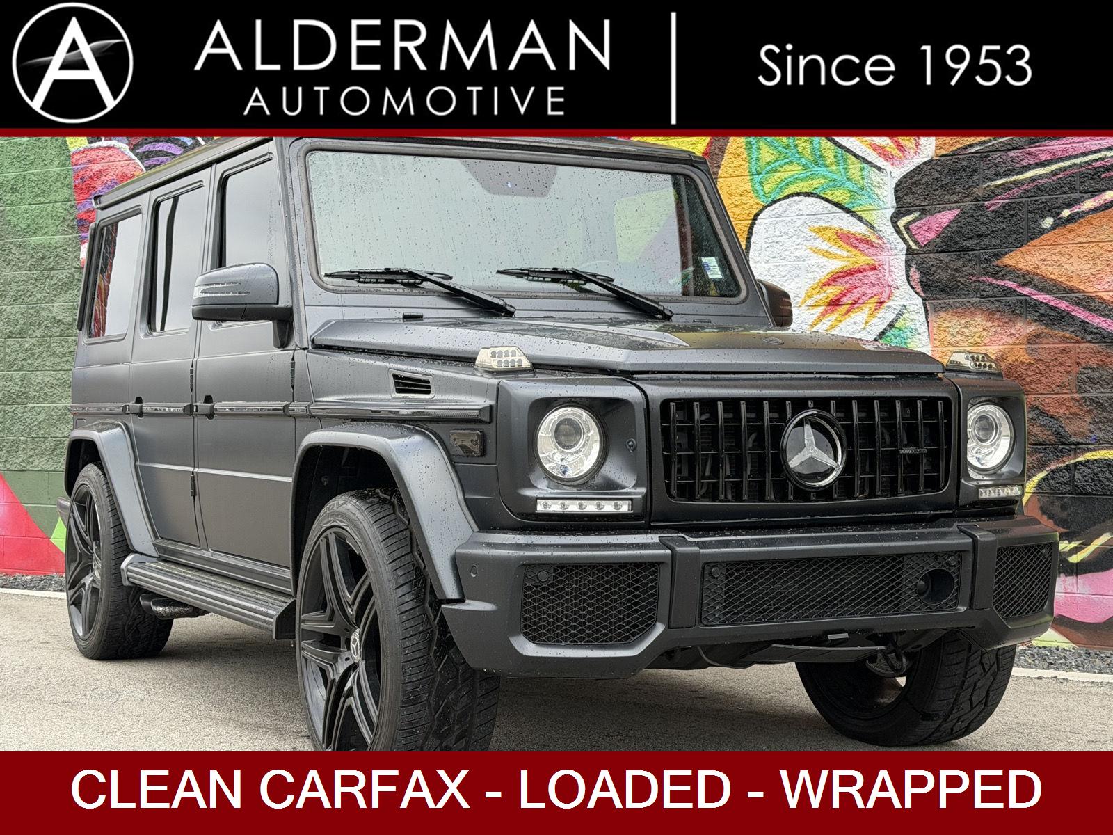 Black 2013 Mercedes-Benz G-Class G 63 AMG 4MATIC SUV / Crossover All-Wheel Drive Automatic