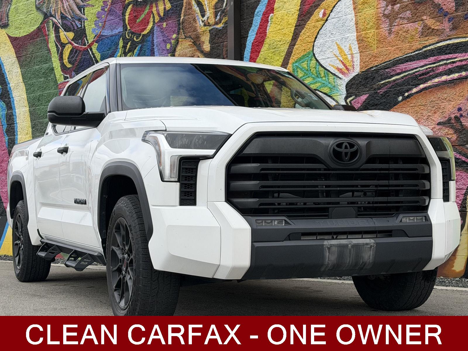 White 2022 Toyota Tundra SR5 CrewMax Cab RWD Pickup Truck 4X2 Automatic