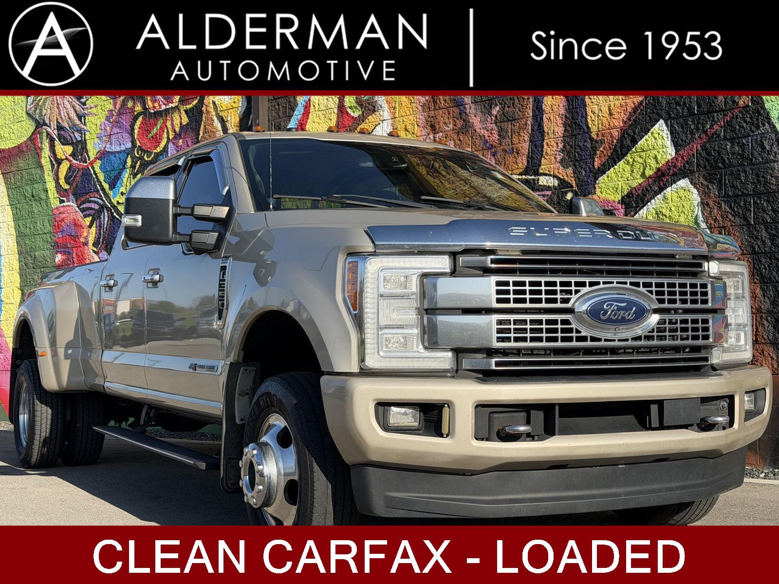 2018 Ford F-350 Super Duty Platinum Crew Cab LB DRW 4WD