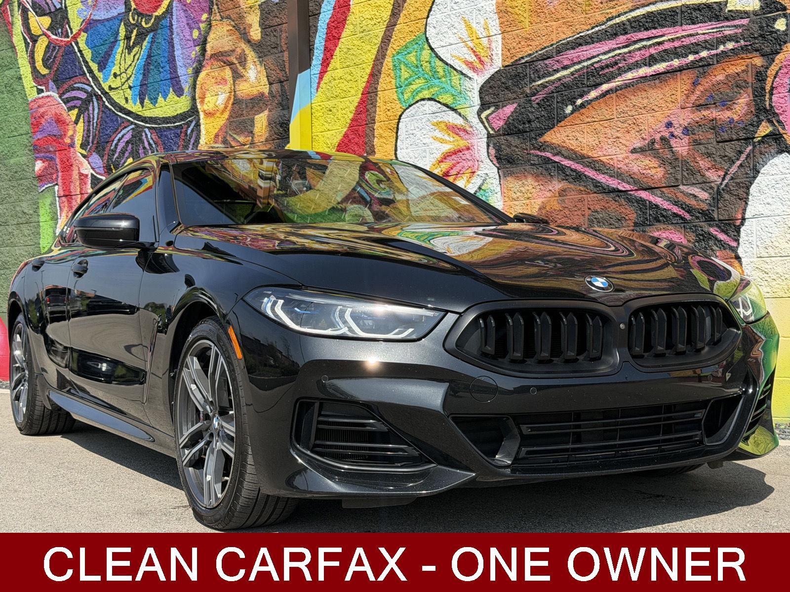 Black Sapphire Metallic 2023 BMW 8 Series 840i xDrive Gran Coupe AWD Coupe All-Wheel Drive Automatic