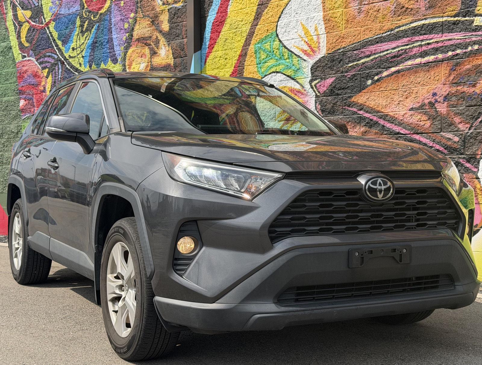 Magnetic Gray Metallic 2020 Toyota RAV4 XLE AWD SUV / Crossover All-Wheel Drive 8-Speed Automatic