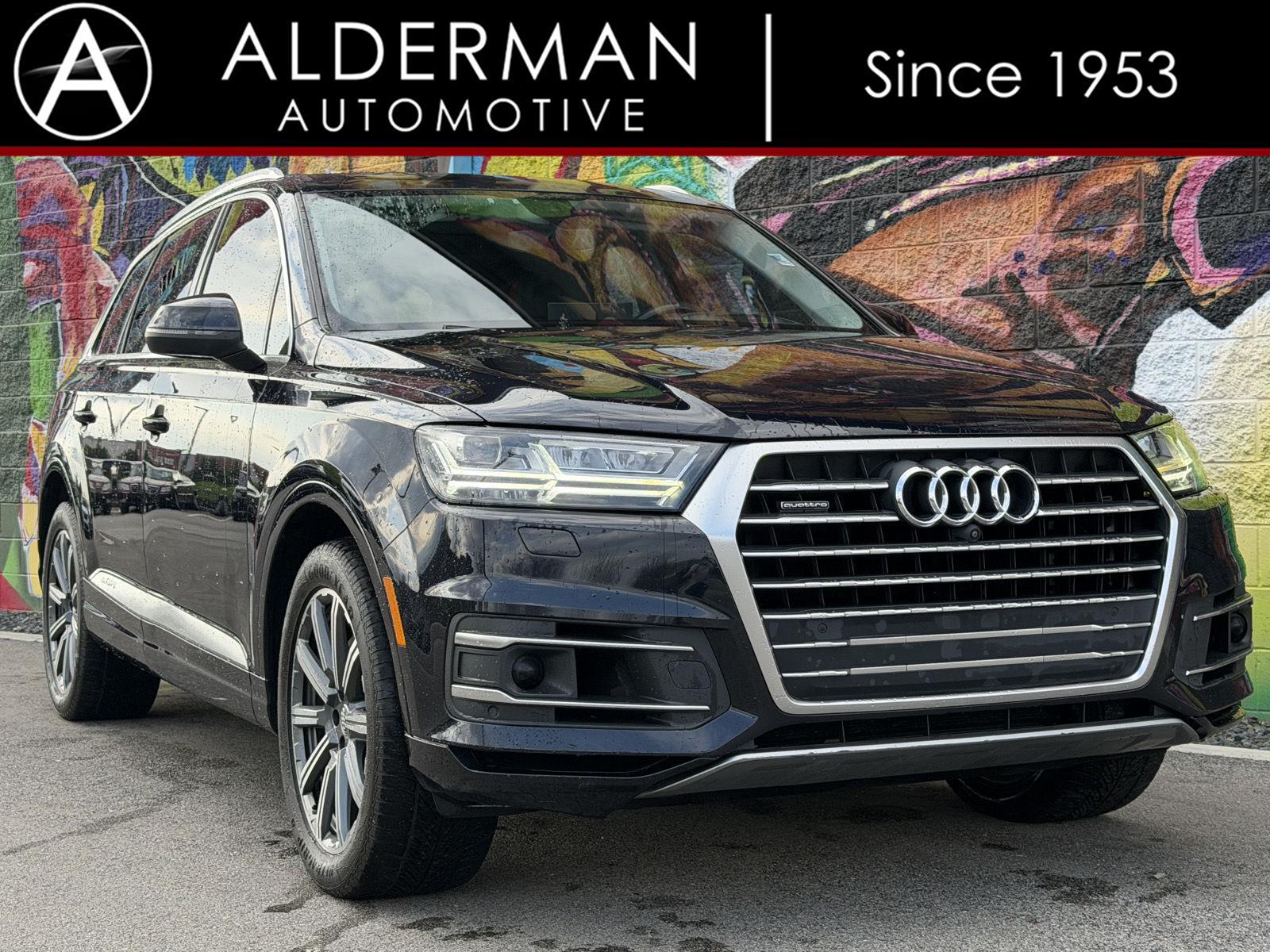 Ink Blue Metallic 2018 Audi Q7 3.0 TFSI quattro Prestige SUV / Crossover All-Wheel Drive Automatic