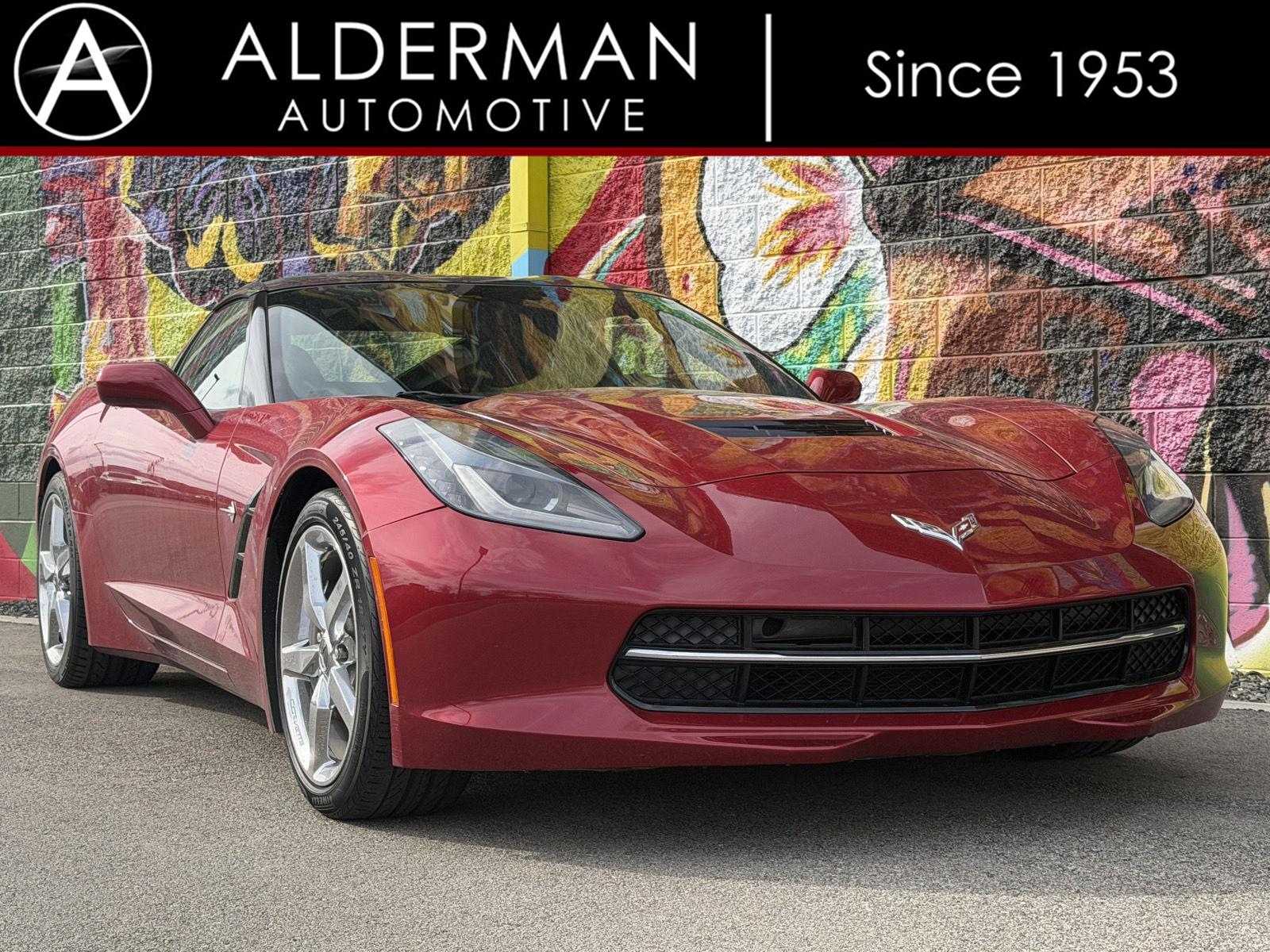 Crystal Red Tintcoat 2014 Chevrolet Corvette Stingray 3LT Coupe RWD Coupe Rear-Wheel Drive 6-Speed Automatic