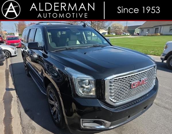 Onyx Black 2017 GMC Yukon XL Denali 4WD SUV / Crossover Four-Wheel Drive 8-Speed Automatic