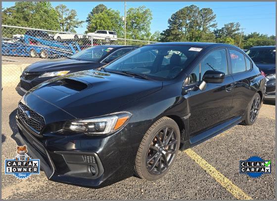 Crystal Black Silica 2019 Subaru WRX Limited AWD Sedan All-Wheel Drive Manual