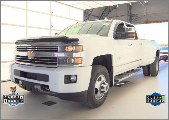 Summit White 2016 Chevrolet Silverado 3500HD Pickup Truck Four-Wheel Drive 6-Speed Automatic