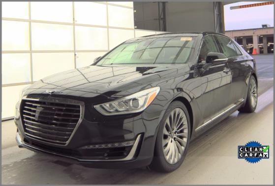 Victoria Black 2019 Genesis G90 Sedan Rear-Wheel Drive Automatic
