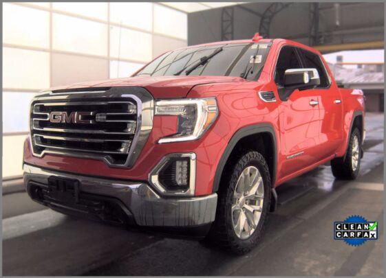 Cardinal Red 2019 GMC Sierra 1500 Pickup Truck Four-Wheel Drive 8-Speed Automatic