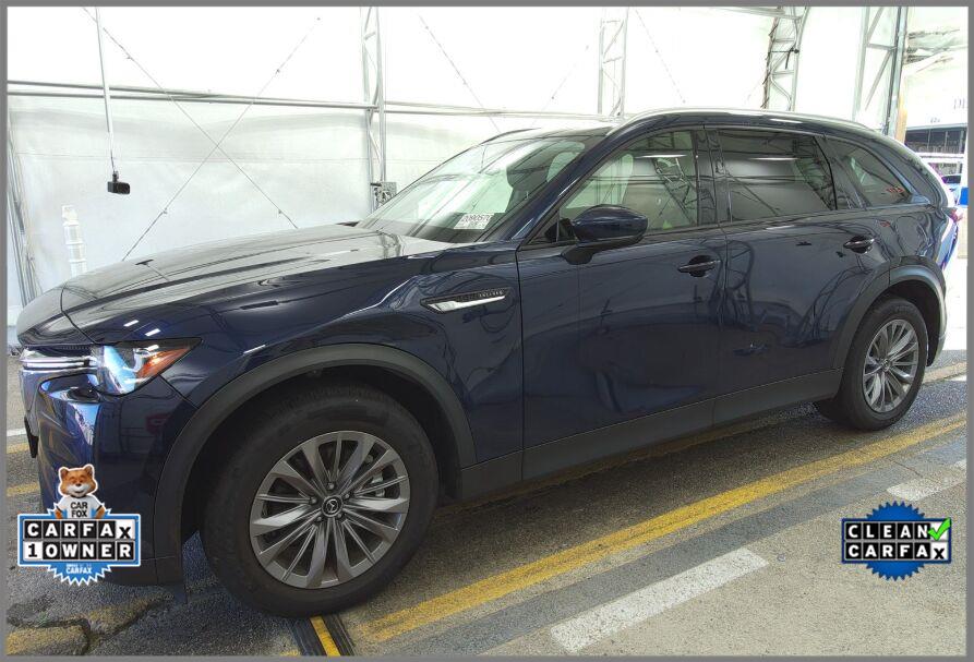 Deep Crystal Blue Mica 2025 Mazda CX-90 SUV / Crossover All-Wheel Drive Automatic