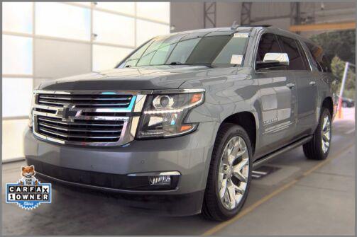 Gray (Satin Steel Metallic) 2019 Chevrolet Suburban SUV / Crossover Four-Wheel Drive 6-Speed Automatic