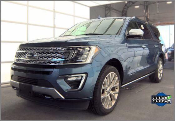 Blue 2019 Ford Expedition SUV / Crossover Four-Wheel Drive Automatic