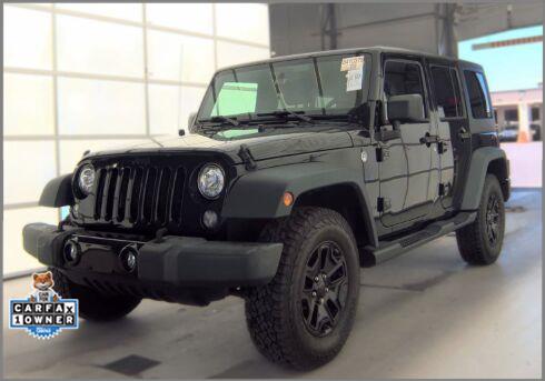 Black Clearcoat 2018 Jeep Wrangler SUV / Crossover Four-Wheel Drive 5-Speed Automatic