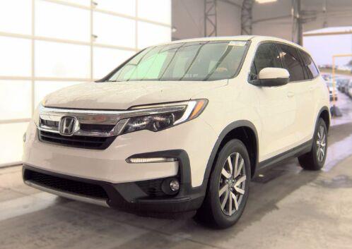 Platinum White Pearl 2021 Honda Pilot SUV / Crossover All-Wheel Drive 9-Speed Automatic