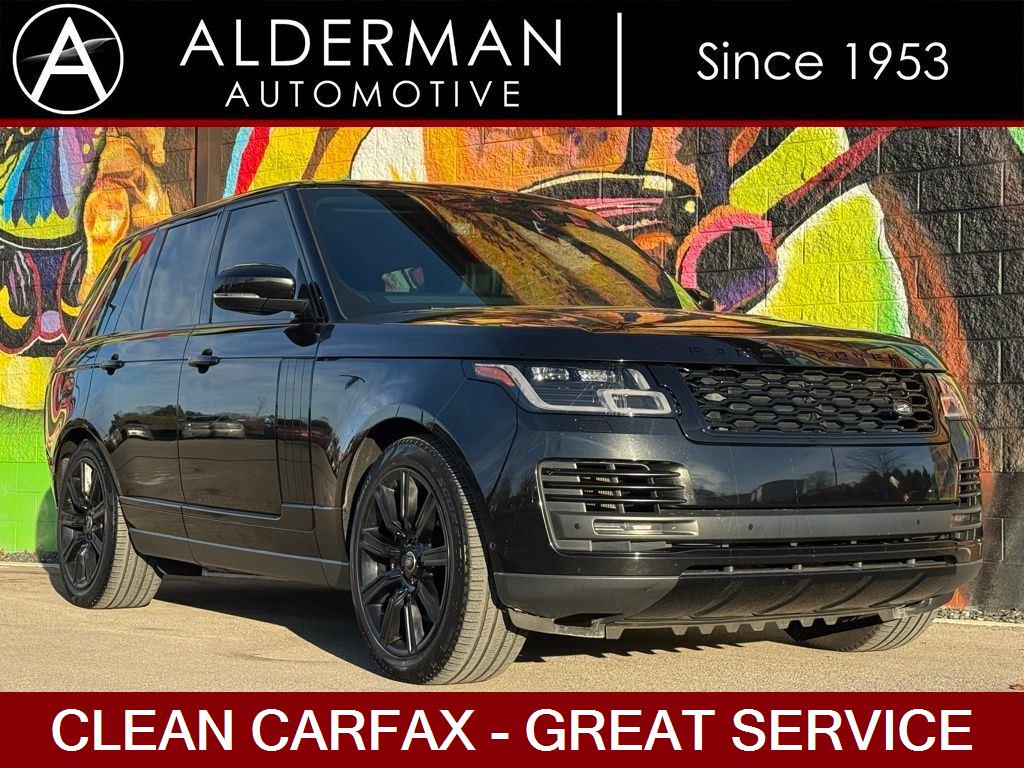 Santorini Black Metallic 2021 Land Rover Range Rover P525 HSE Westminster Edition 4WD SUV / Crossover All-Wheel Drive 8-Speed Automatic