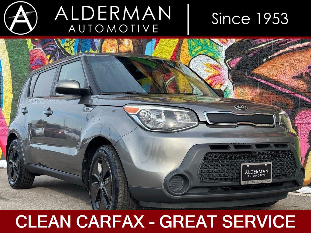 Titanium Gray 2016 Kia Soul Base Wagon Front-Wheel Drive 6-Speed Automatic