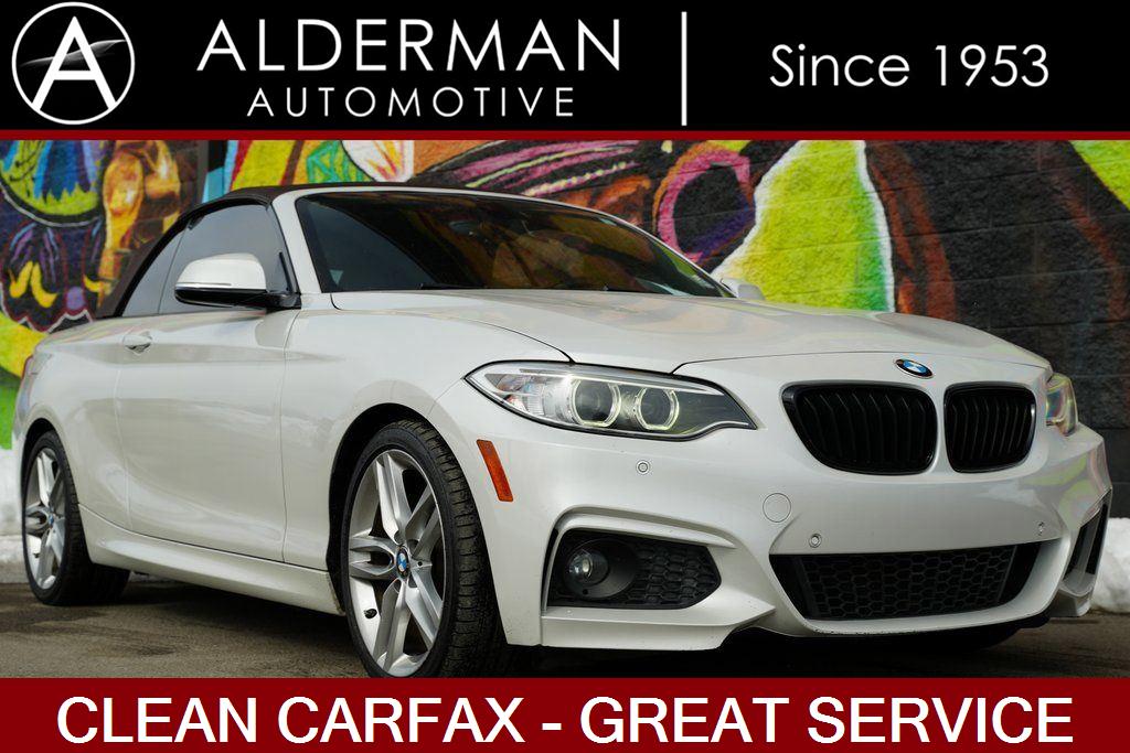 Mineral White Metallic 2017 BMW 2 Series 230i Convertible RWD Convertible Rear-Wheel Drive Automatic