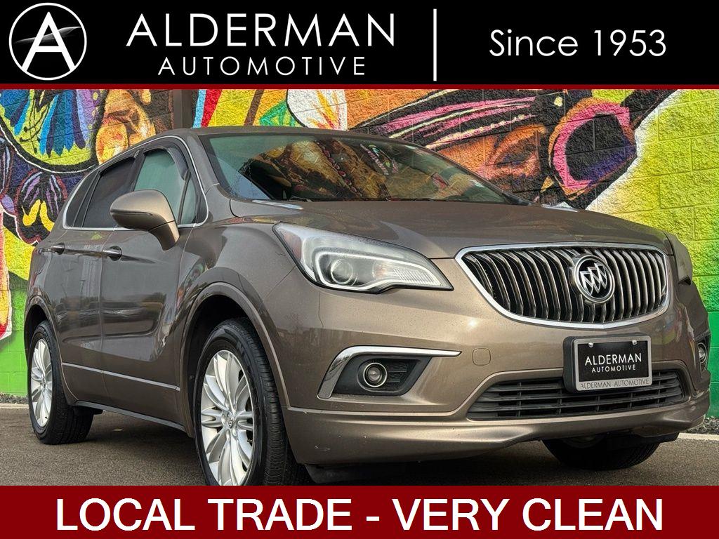 Galaxy Silver Metallic 2017 Buick Envision Preferred FWD SUV / Crossover Front-Wheel Drive 6-Speed Automatic