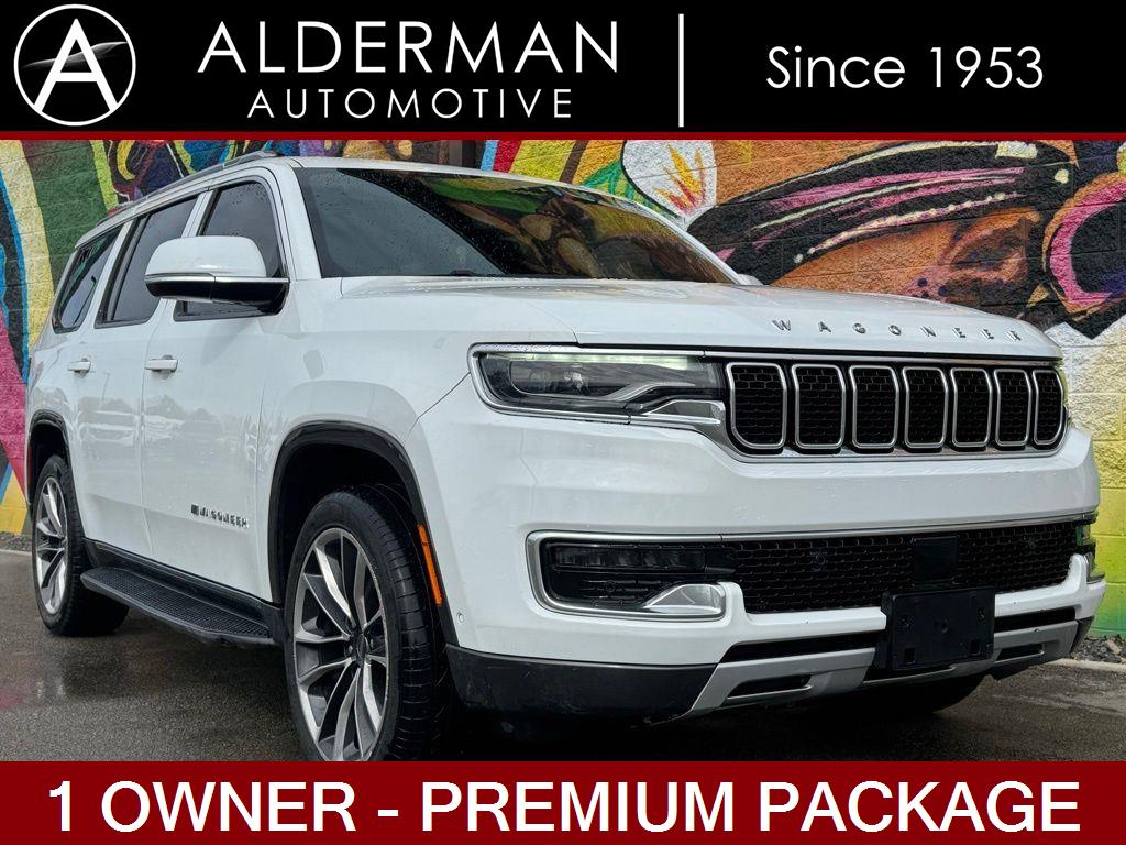Bright White Clearcoat 2022 Jeep Wagoneer Series II 4WD SUV / Crossover Four-Wheel Drive 8-Speed Automatic