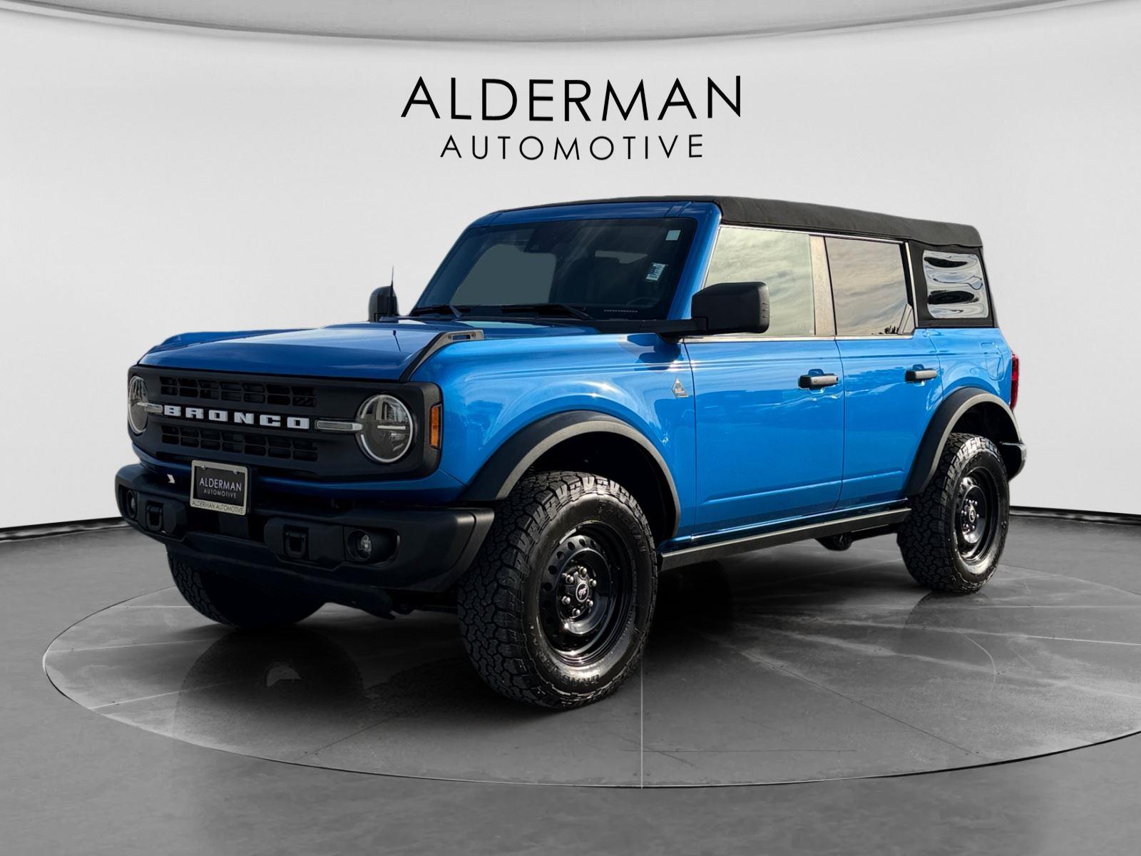 Velocity Blue 2023 Ford Bronco Black Diamond Advanced 4-Door 4WD SUV / Crossover Four-Wheel Drive Automatic