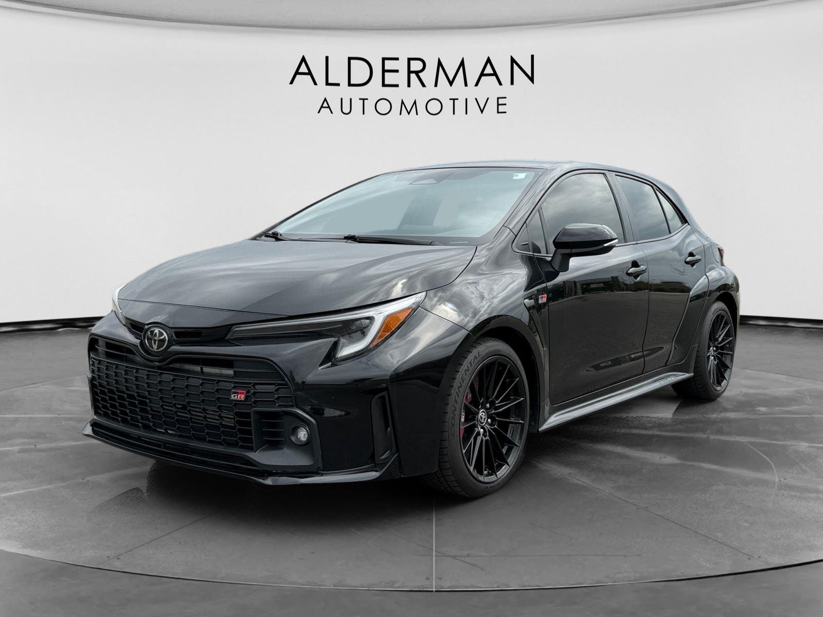 Black 2023 Toyota GR Corolla Core AWD Hatchback All-Wheel Drive 6-Speed Manual