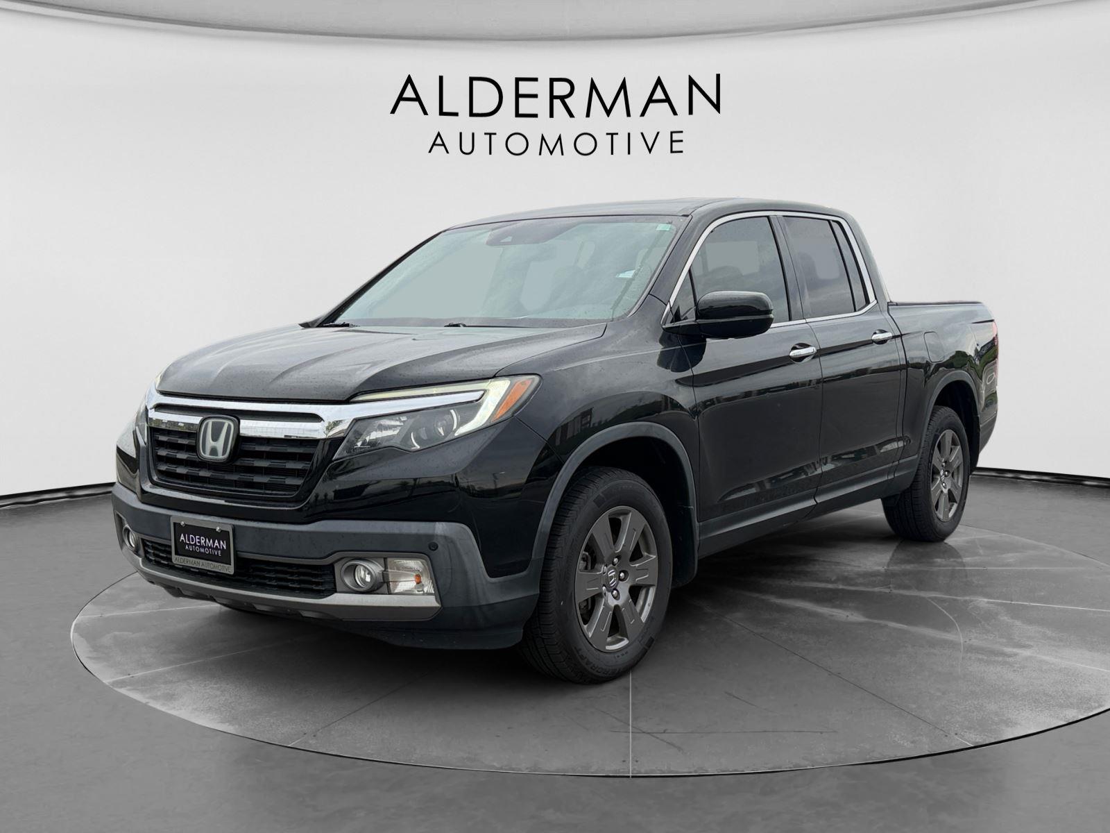 Crystal Black Pearl 2020 Honda Ridgeline RTL-E AWD Pickup Truck All-Wheel Drive 9-Speed Automatic
