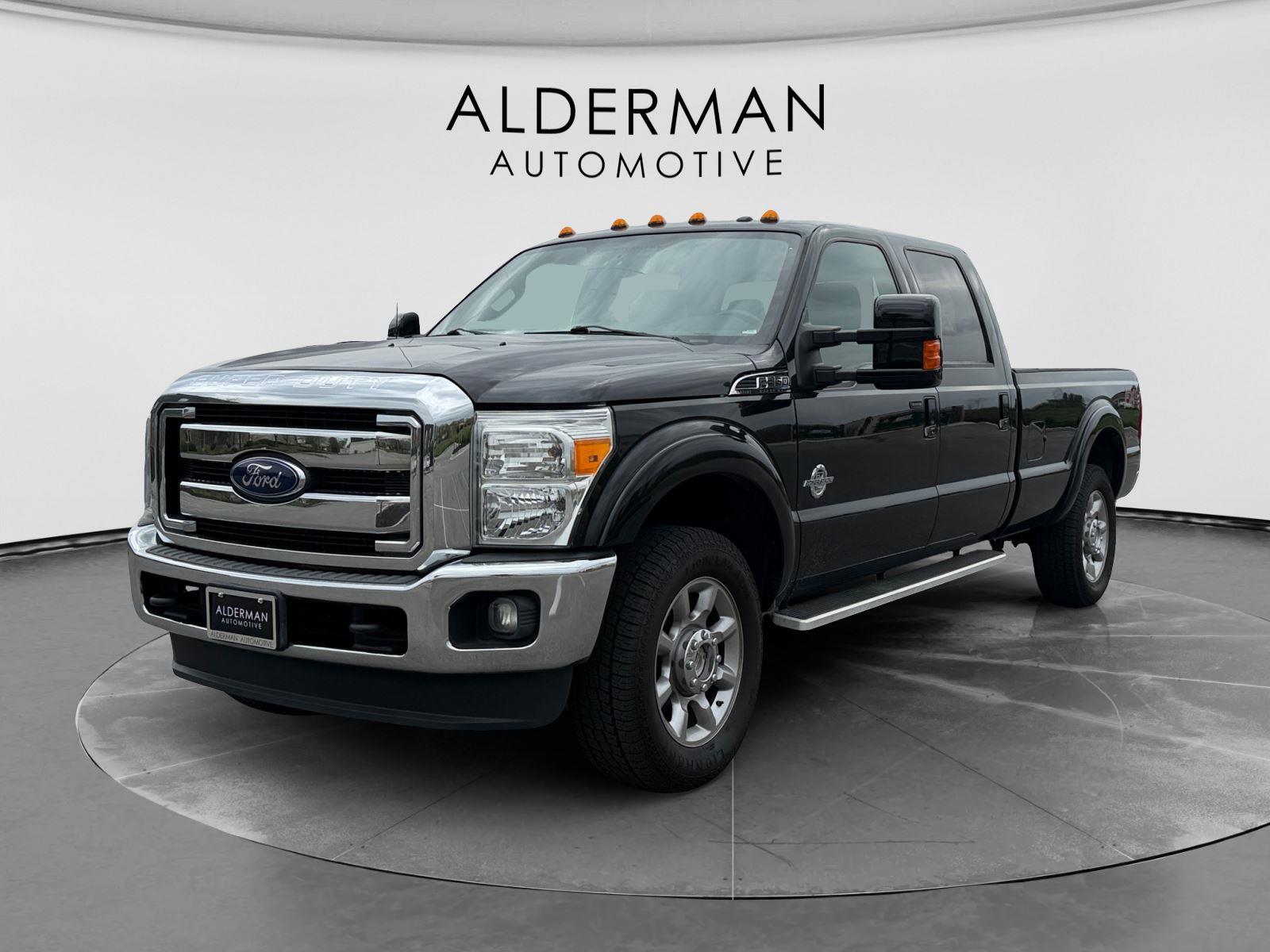 Shadow Black 2016 Ford F-350 Super Duty Lariat Crew Cab 4WD Pickup Truck Four-Wheel Drive 6-Speed Automatic