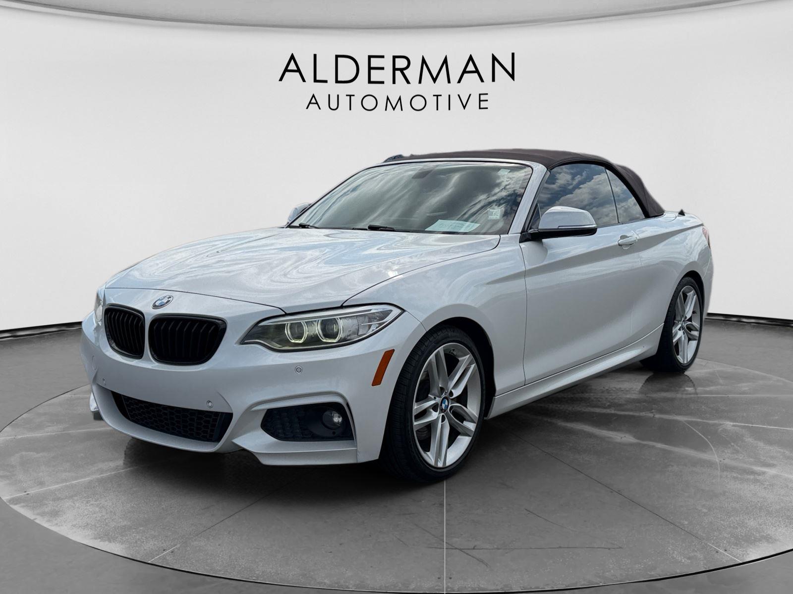 Mineral White Metallic 2017 BMW 2 Series 230i Convertible RWD Convertible Rear-Wheel Drive Automatic