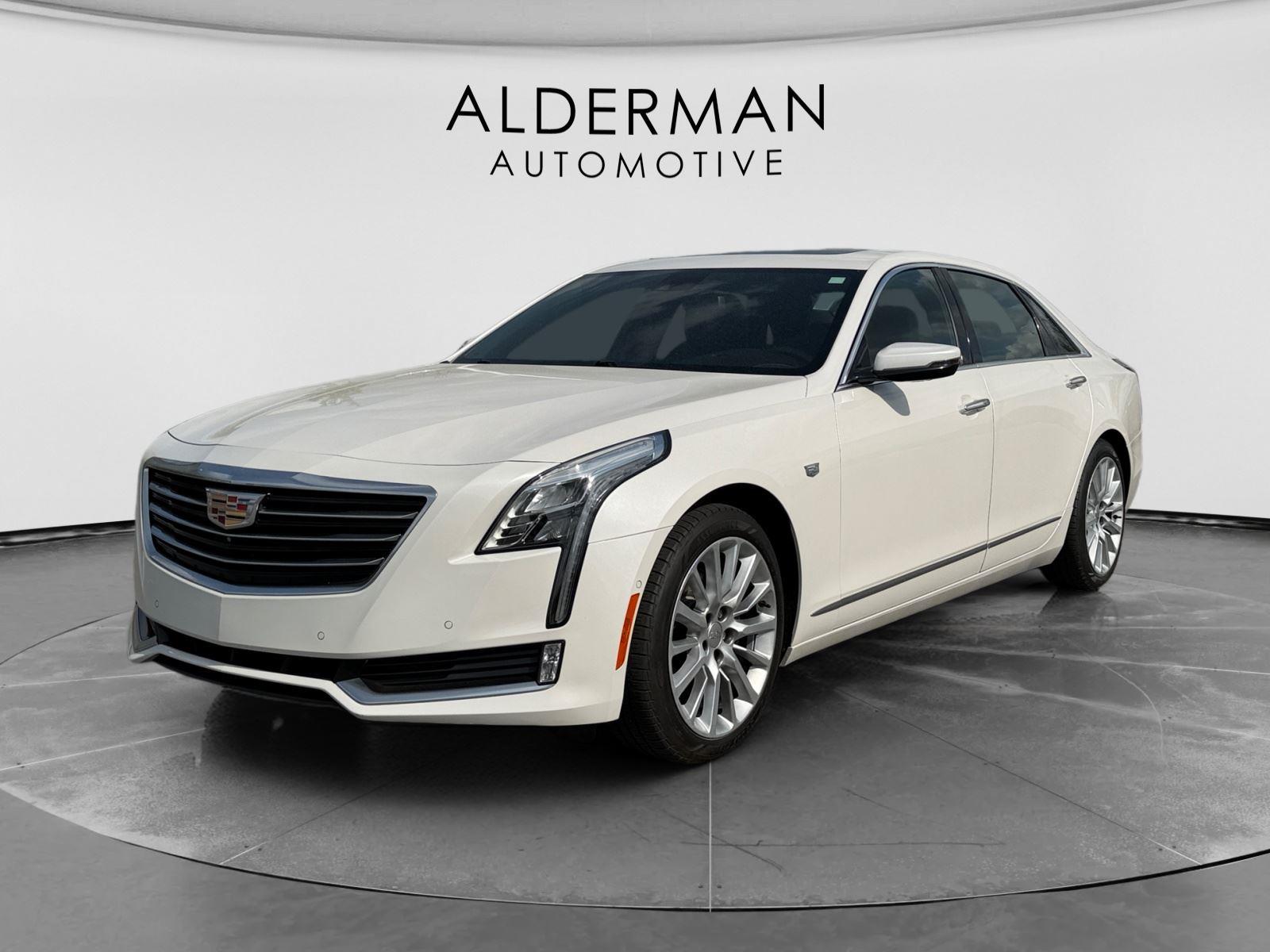 Crystal White Tricoat 2018 Cadillac CT6 3.6L Luxury AWD Sedan All-Wheel Drive 8-Speed Automatic