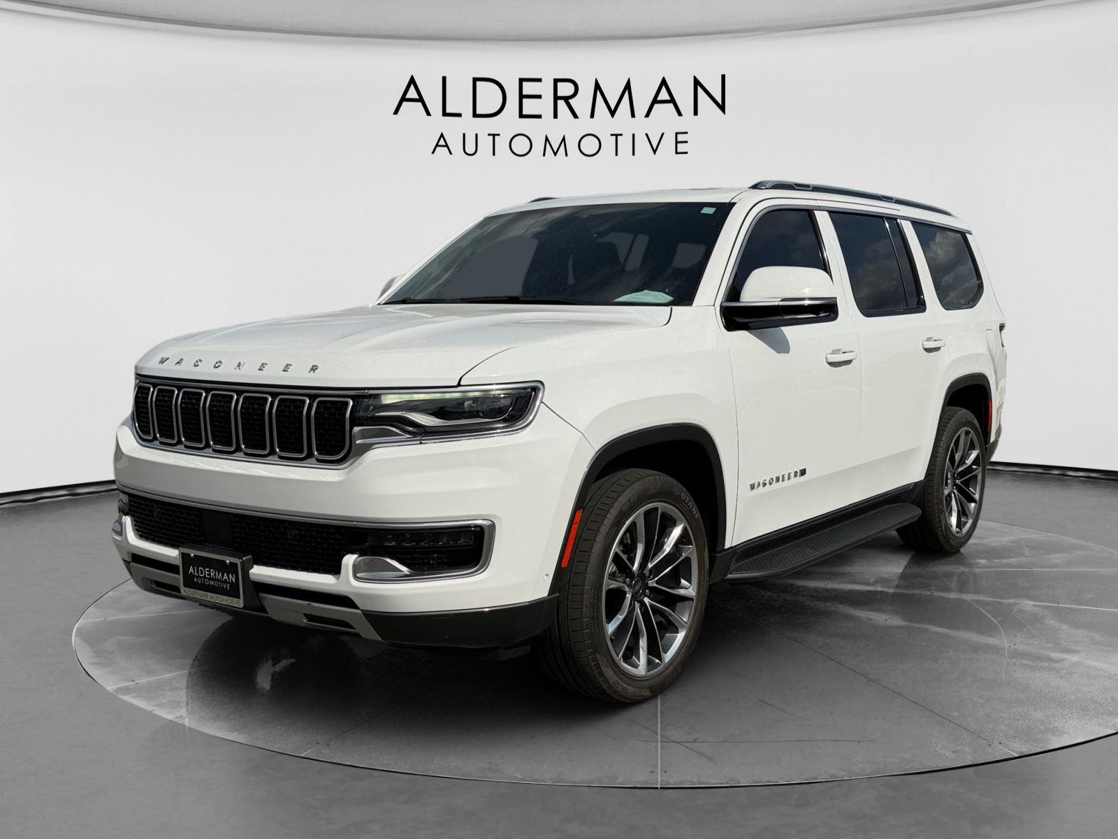 Bright White Clearcoat 2022 Jeep Wagoneer Series II 4WD SUV / Crossover Four-Wheel Drive 8-Speed Automatic