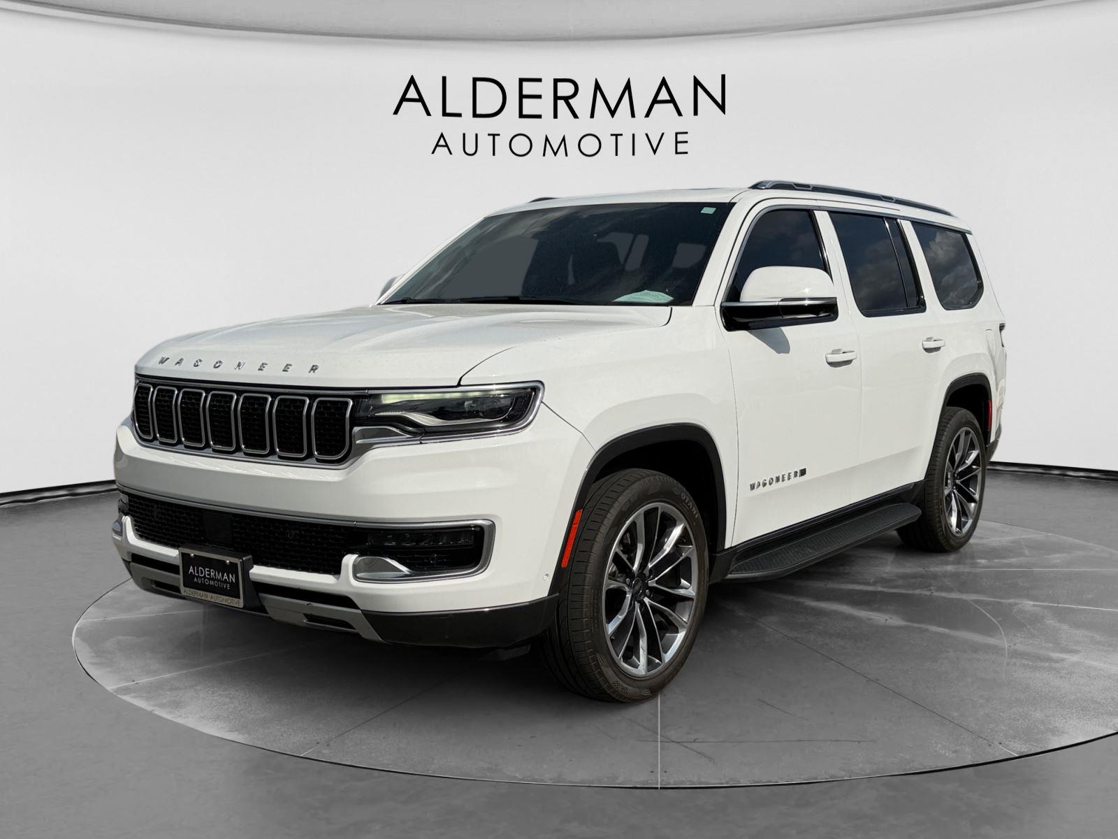 Bright White Clearcoat 2022 Jeep Wagoneer Series II 4WD SUV / Crossover Four-Wheel Drive 8-Speed Automatic