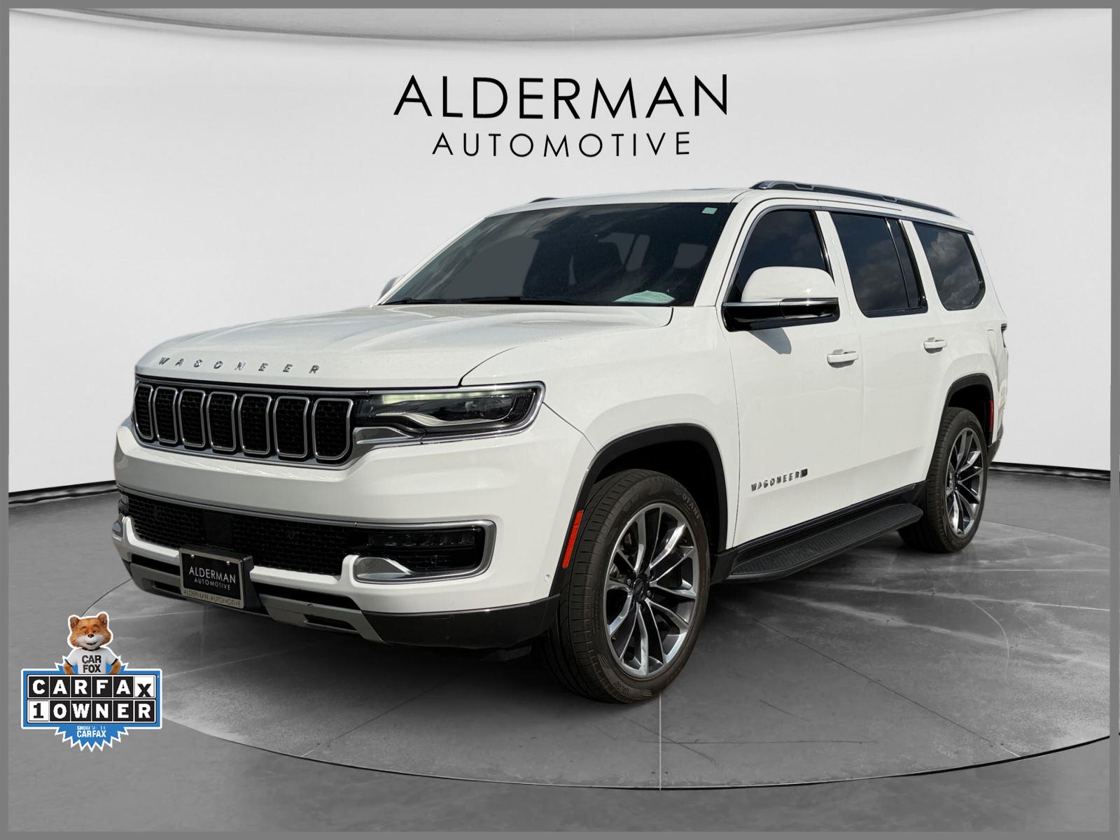 Bright White Clearcoat 2022 Jeep Wagoneer Series II 4WD SUV / Crossover Four-Wheel Drive 8-Speed Automatic