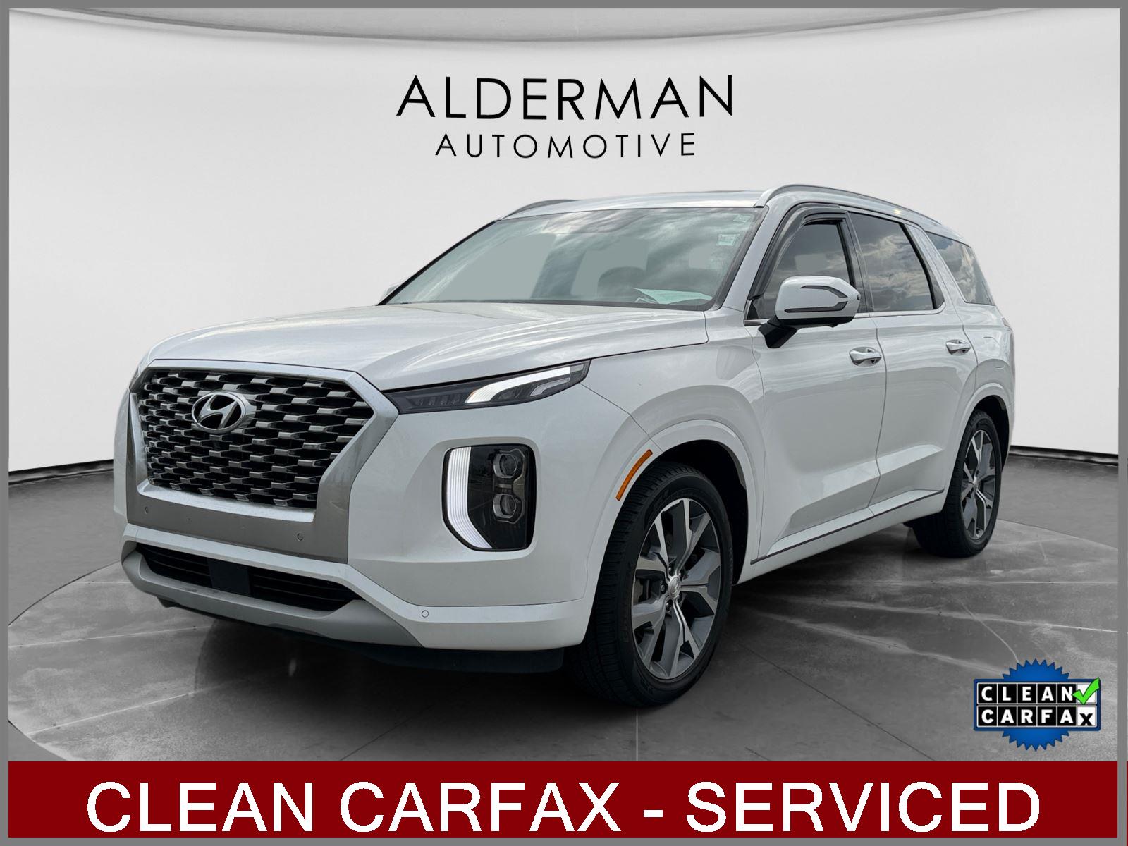 Hyper White 2021 Hyundai Palisade Limited FWD SUV / Crossover Front-Wheel Drive Automatic