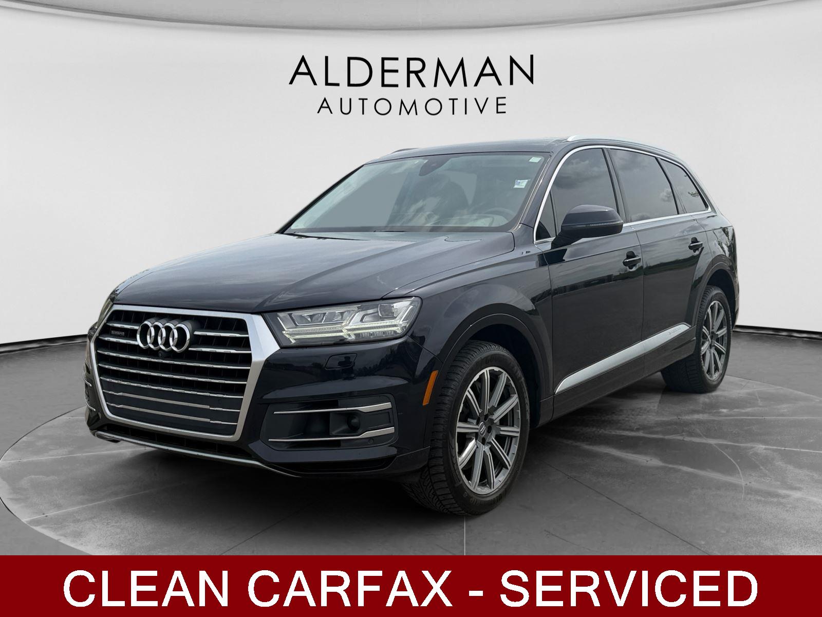 Ink Blue Metallic 2018 Audi Q7 3.0 TFSI quattro Prestige SUV / Crossover All-Wheel Drive Automatic