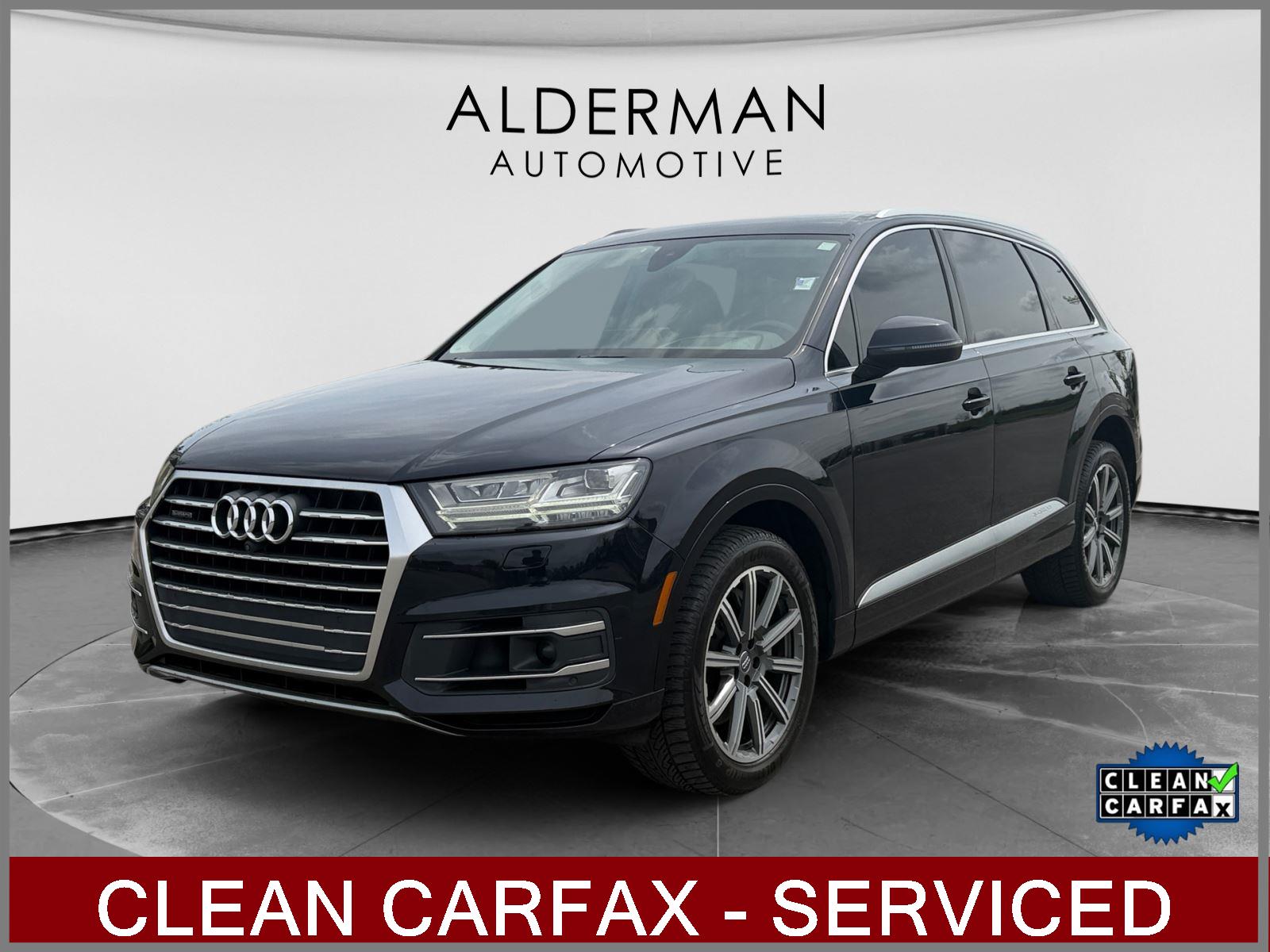 Ink Blue Metallic 2018 Audi Q7 3.0 TFSI quattro Prestige SUV / Crossover All-Wheel Drive Automatic