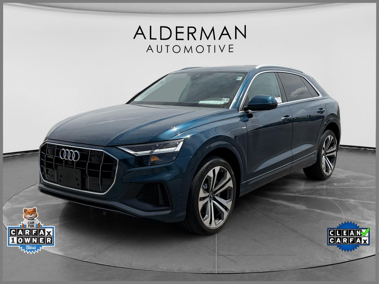 Galaxy Blue Metallic 2022 Audi Q8 SUV / Crossover All-Wheel Drive Automatic