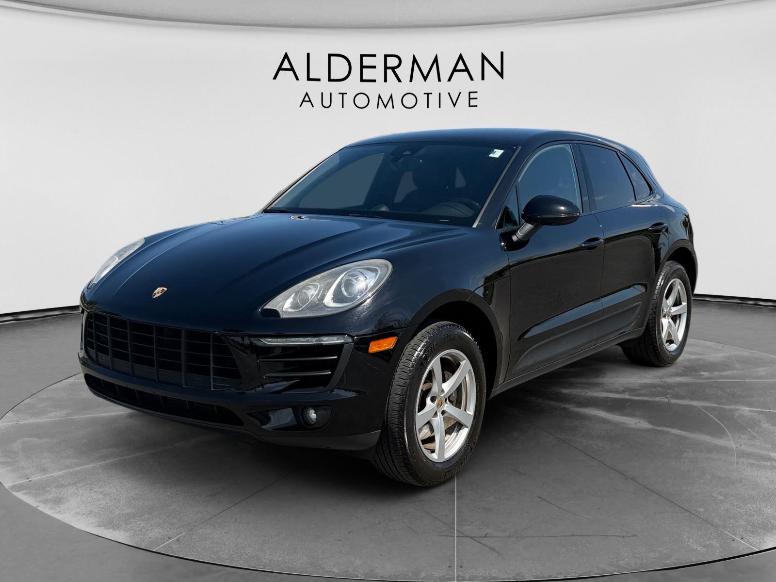 Black 2017 Porsche Macan AWD SUV / Crossover All-Wheel Drive Automatic