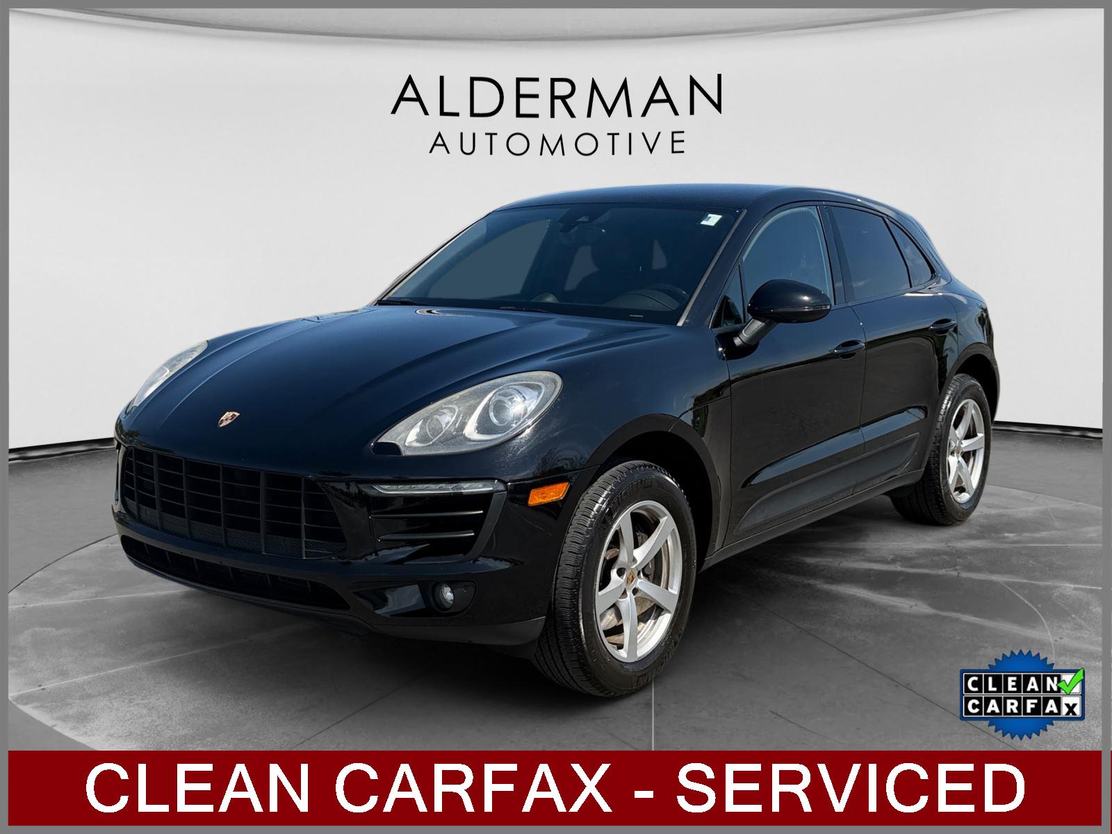 Black 2017 Porsche Macan SUV / Crossover All-Wheel Drive Automatic
